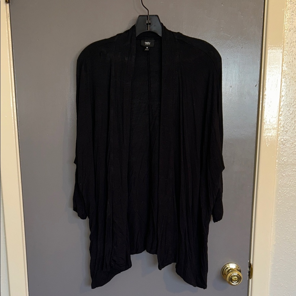 Massimo Women's Black Cardigan Sweater